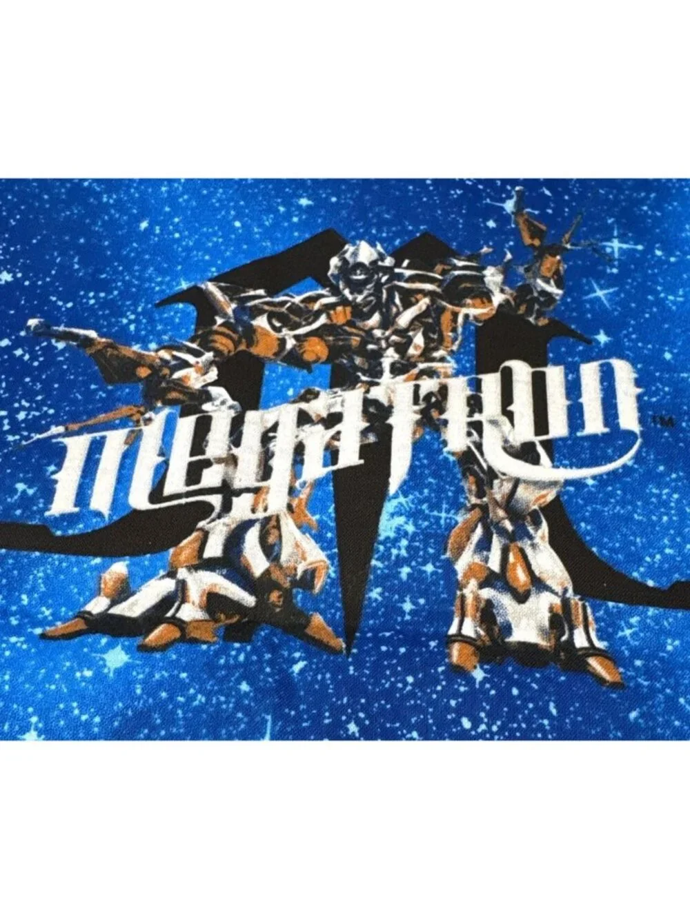 Transformers 2007 Megatron Optimus Prime Cotton Fabric 20x44